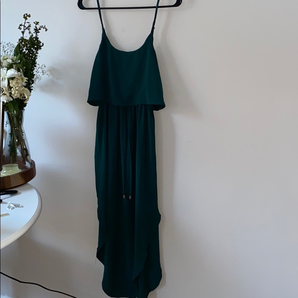 Strappy Green Dress